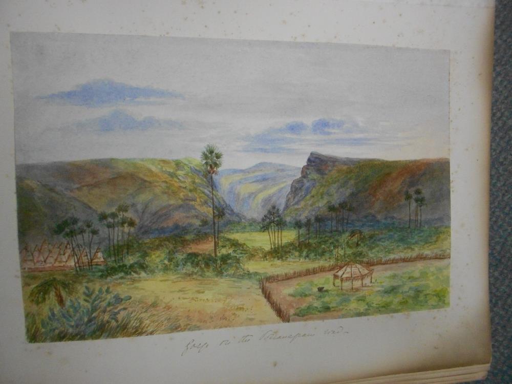 An album of Indian and Burmese watercolours, c.late 19th and early 20th century, to include - Image 3 of 10