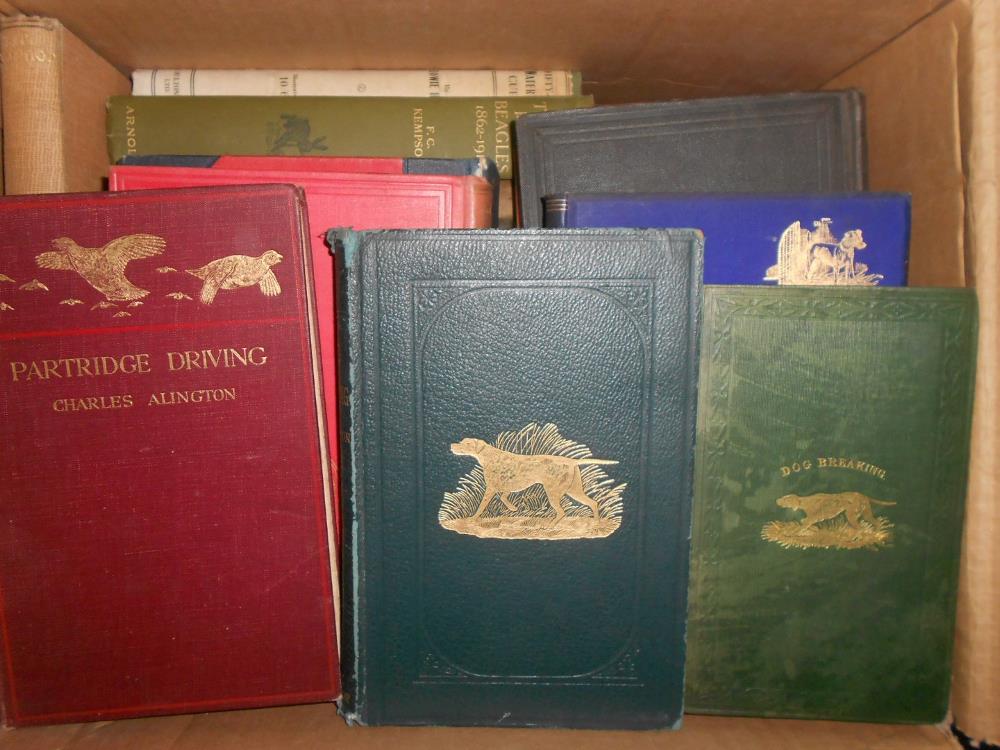 Sporting pursuits. BLAINE (D P) An Encyclopaedia of Rural Sports, 1840, thick 8vo, numerous wood - Image 2 of 3