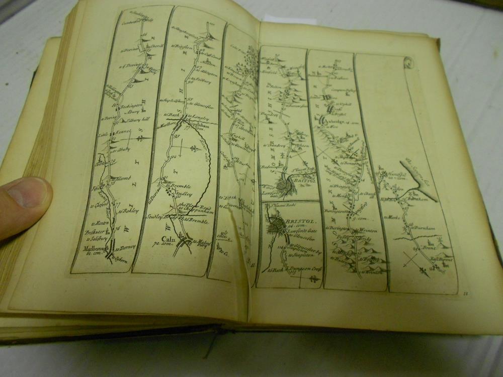 OGILBY (John) and John SENEX An Actual Survey of all the Principal Roads of England and Wales, - Image 3 of 5