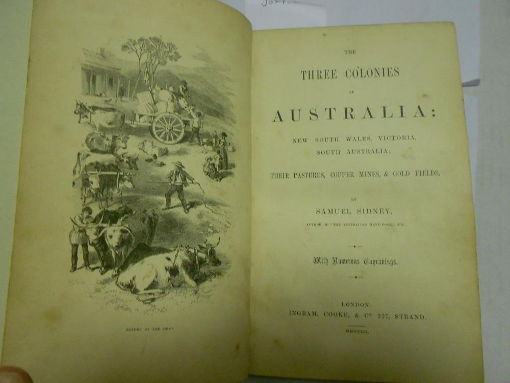 FRERE (Alice M.) The Antipodes and Round the World, in 2 vol., London 1870, 8vo, with 7 lithograph - Image 2 of 5