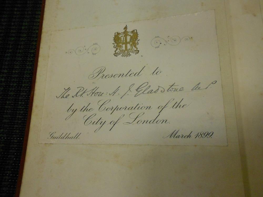 GLADSTONE (Herbert, MP) Collection of 12 vols. with his bookplate, another with Mary Gladstone's - Image 4 of 7