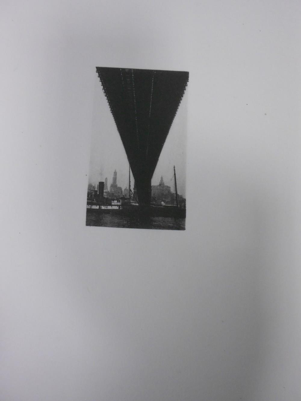 CRANE (Hart) The Bridge A Poem, Paris: The Black Sun Press 1930, no. 67 of 285 copies, with three - Image 3 of 4