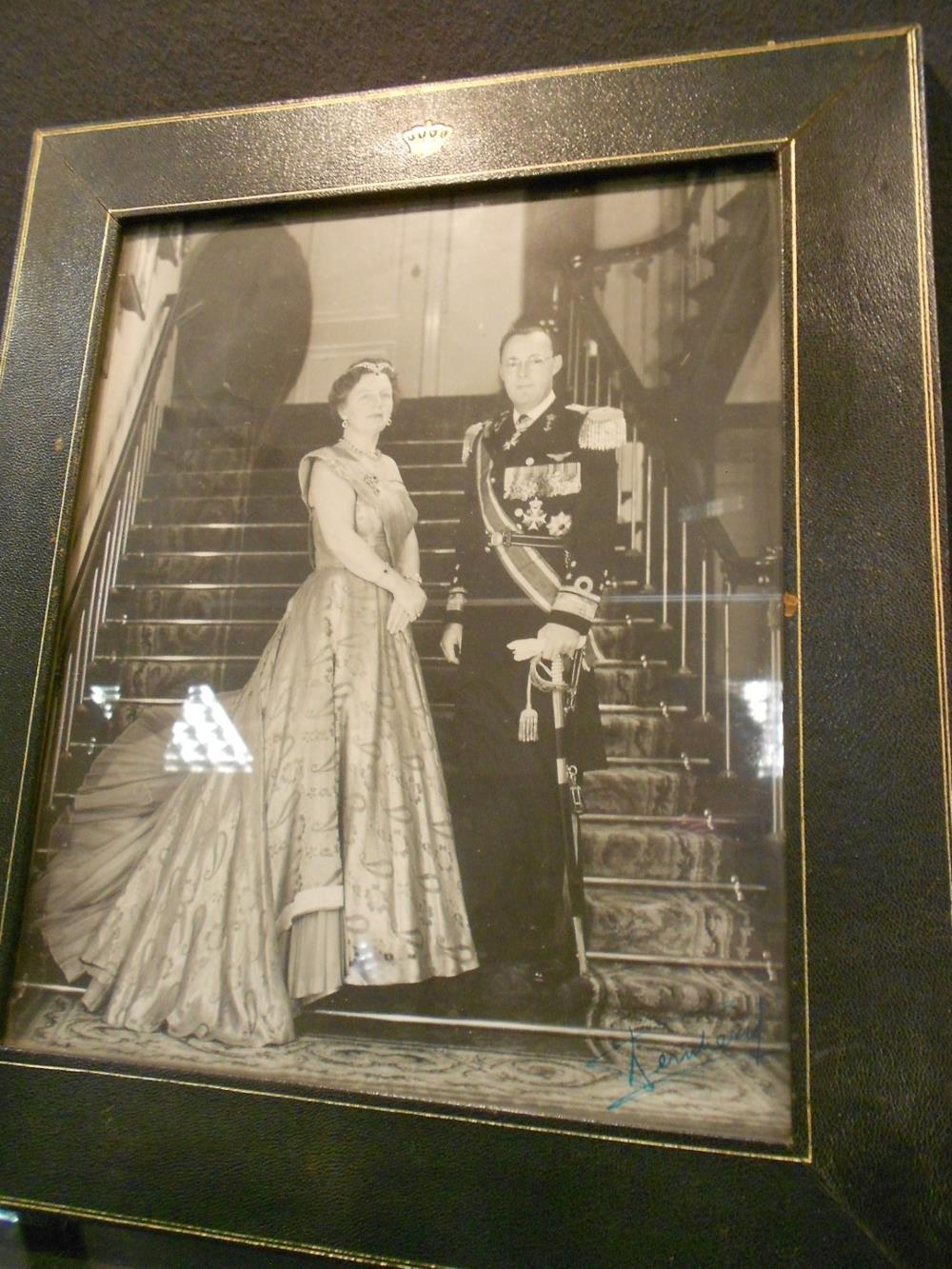 Two signed framed official photographs of Queen Elizabeth and Prince Philip, dated 1956, some - Image 5 of 5