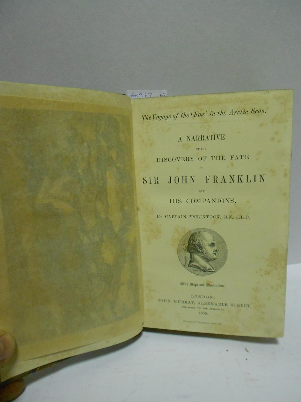 M'CLINTOCK (Captain) A Narrative of the Discovery of the Fate of Sir John Franklin & his Companions, - Image 2 of 2