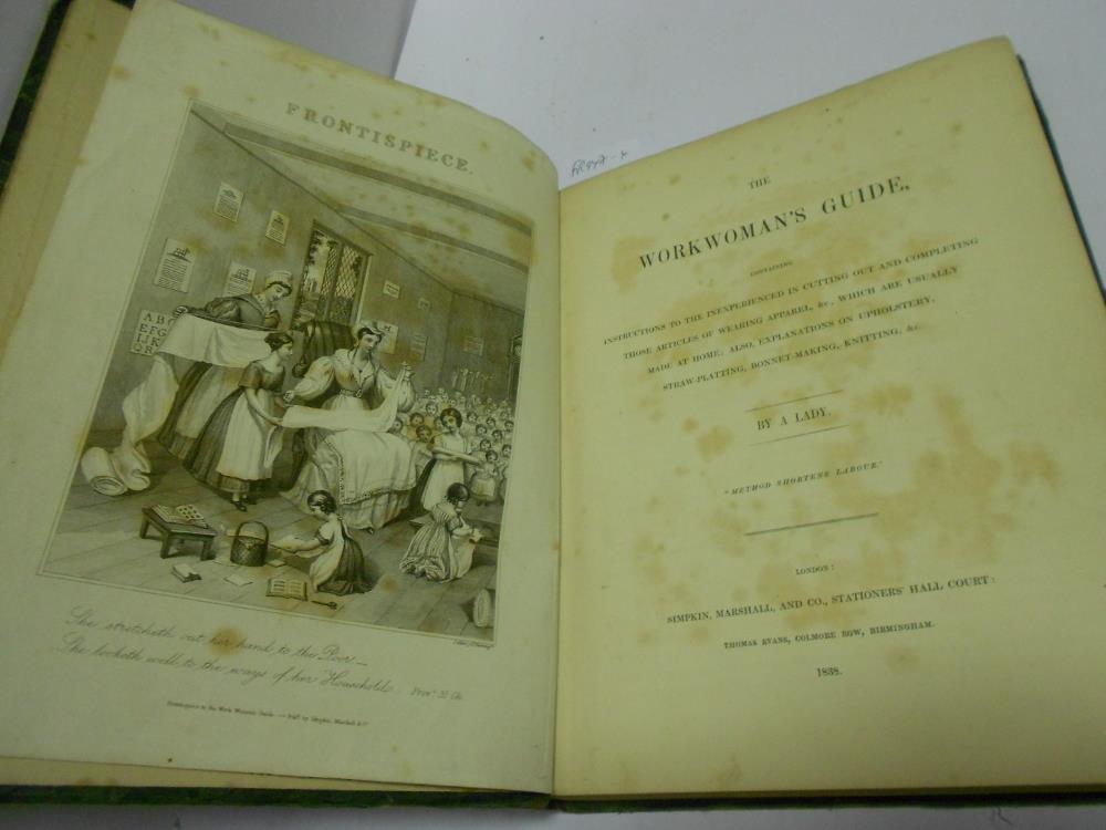 [WILSON (Maria, attributed to)] The Workwoman's Guide, first edition, London 1838, 4to, frontispiece - Image 2 of 2