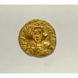 Tiberius II (578-562 AD), gold solidus, Constantine mint, VF/EF, 5.2gm