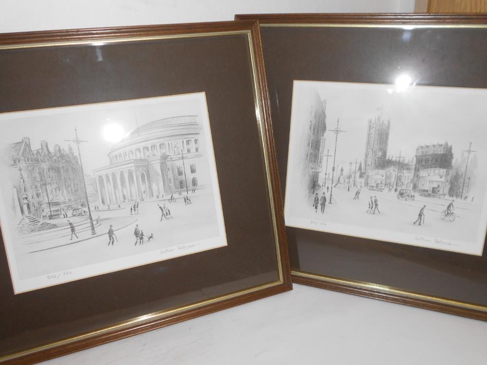 Arthur Delaney (1927-1987), Manchester scenes, series of four monochrome prints, limited editions - Image 2 of 2