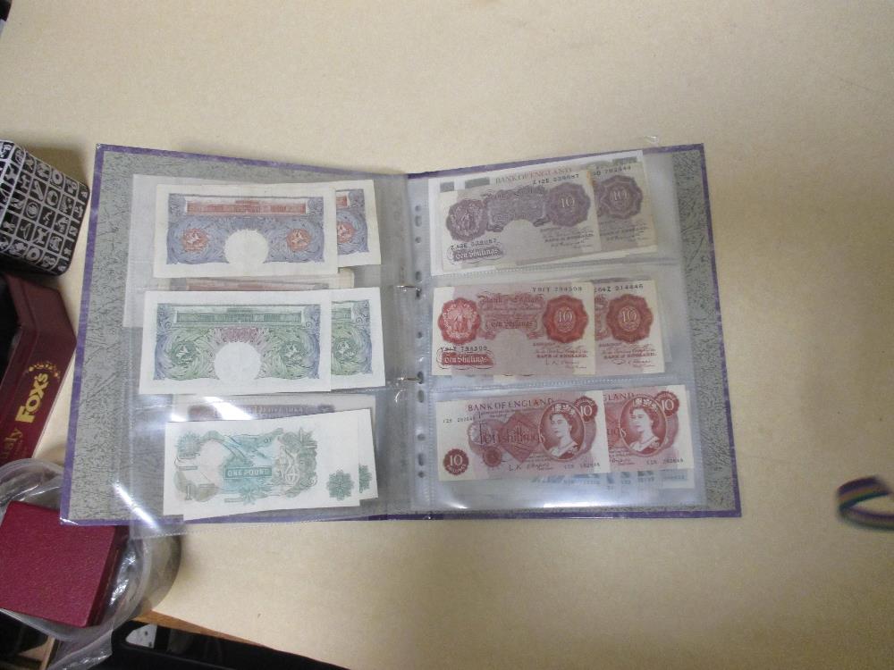 A collection of UK Banknotes, to include a Bank of England £5, 1947, Peppiatt, two consecutive O' - Image 3 of 3