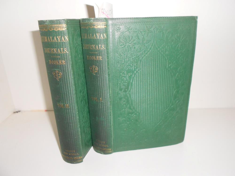 HOOKER (Joseph D) Himalayan Journals, in two volumes, new edition London: John Murray 1855, 8vo, - Image 3 of 3