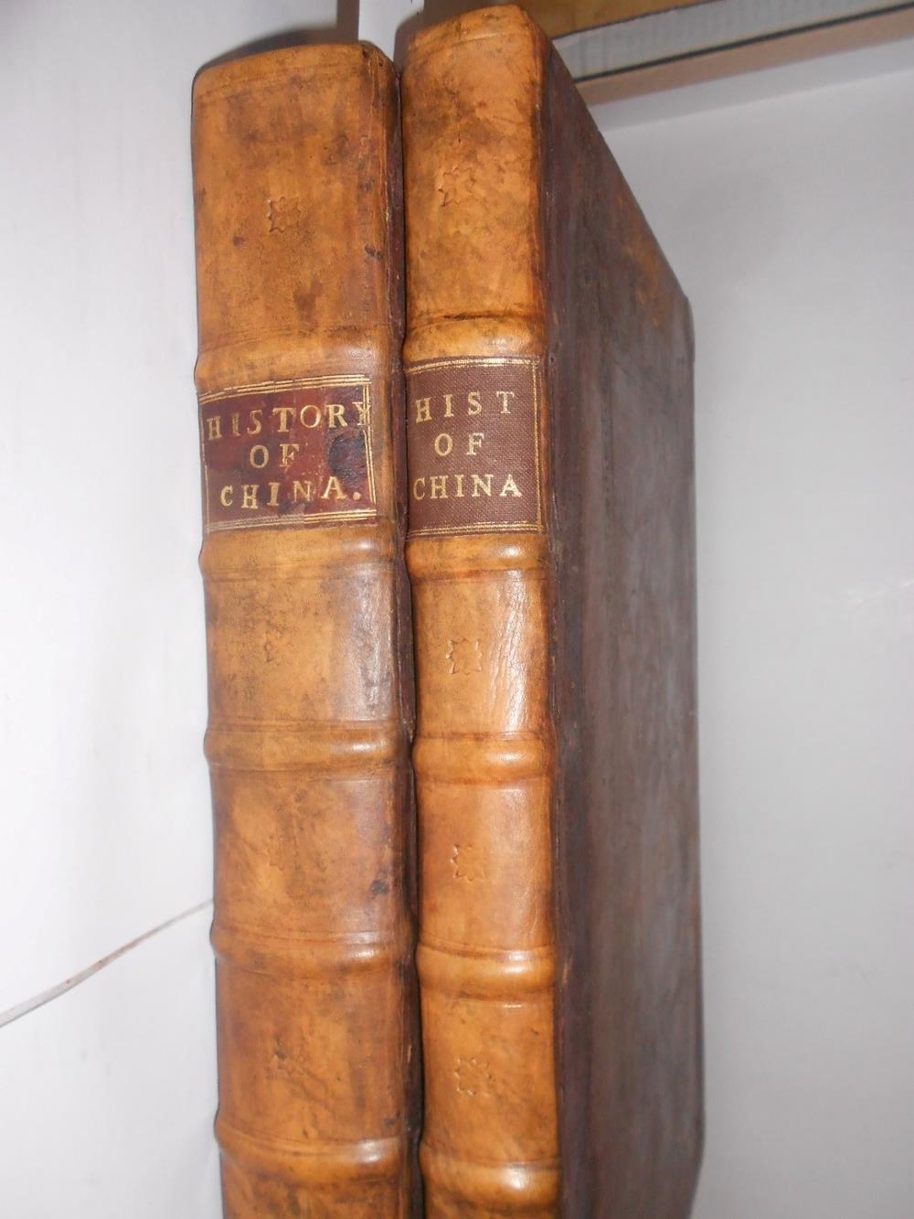 Du HALDE (J B) A Description of the Empire of China, in 2 vols. 1738-41, folio, engraved