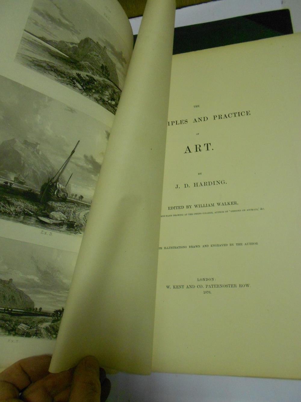 HARDING (J D) The Principles and Practice of Art, 1876, folio, cloth binding rubbed; Architectural - Image 4 of 4