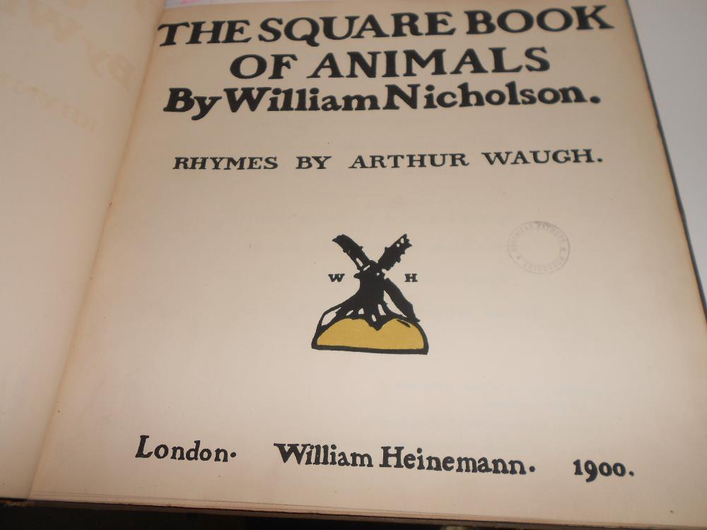 NICHOLSON (William) The Square Book of Animals, London: William Heinemann 1900, square 4to, twelve - Image 4 of 4