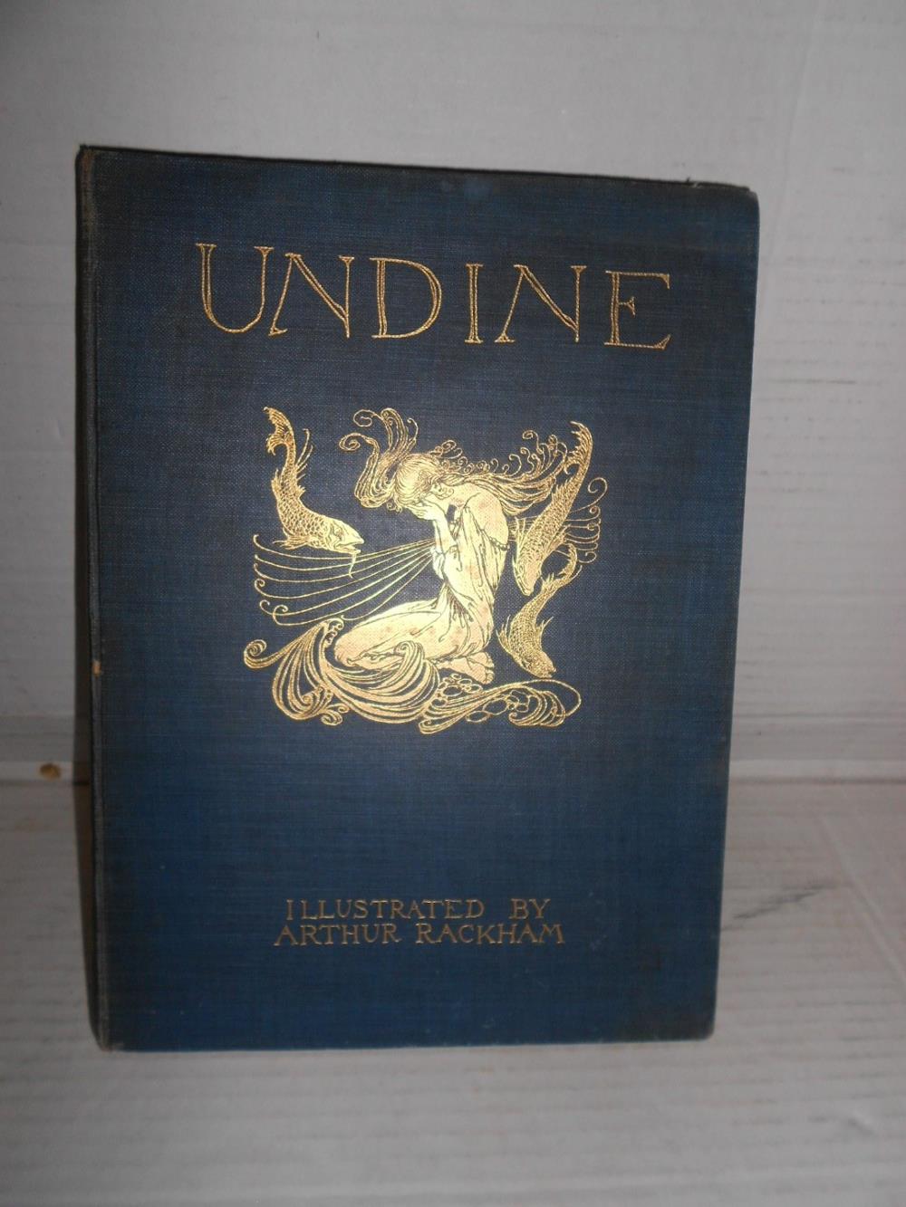 RACKHAM (Arthur, illustrator) Undine, London 1909, 1st edition, 4to, 15 tipped in colour plates,