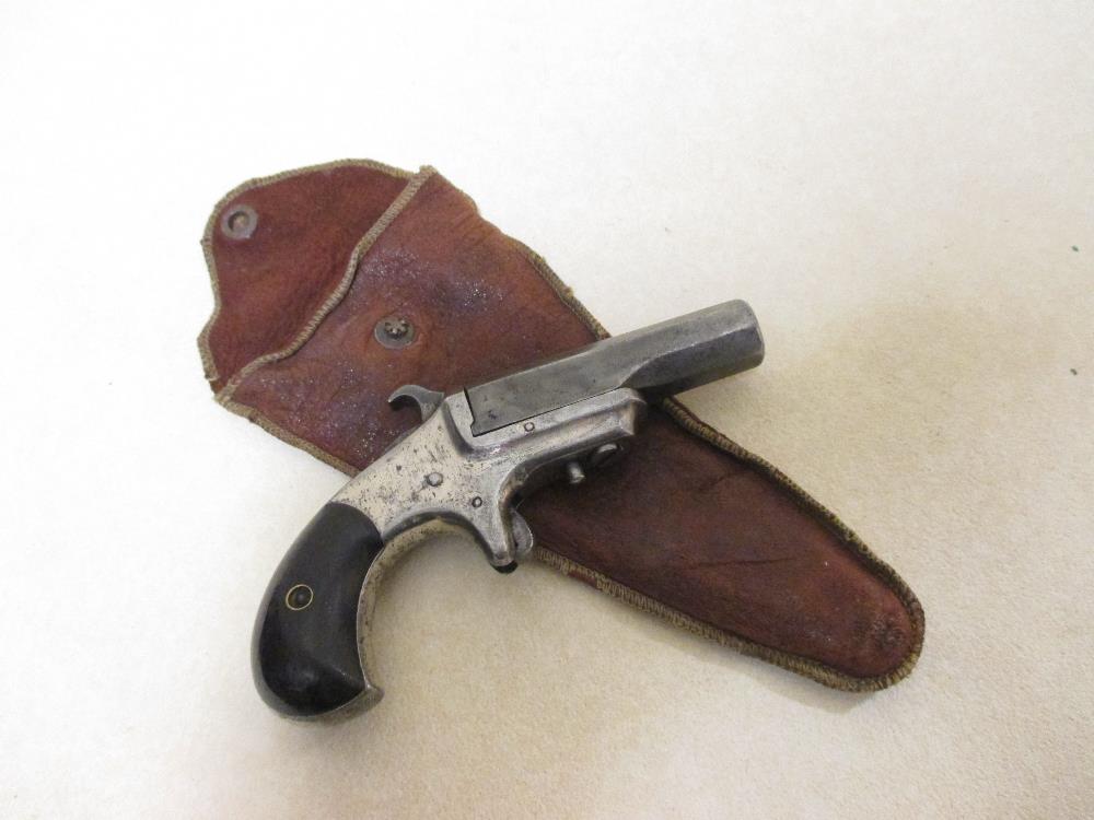 An XL Derringer pistol, rim fire, serial No 526