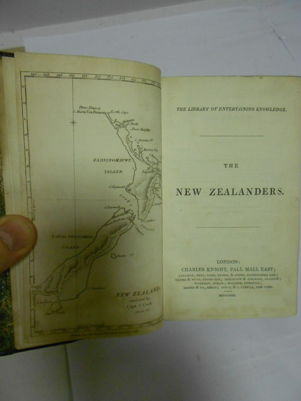 [CRAIK (GEORGE)] The New Zealanders, 1833, 12mo, first edition, engraved map, illustrations as - Image 2 of 6