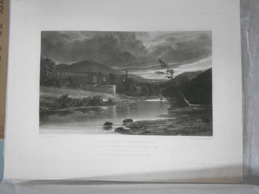 A folder of prints and engravings, mainly 19th century. C.Chabet after James Andrews, three hand - Image 5 of 5