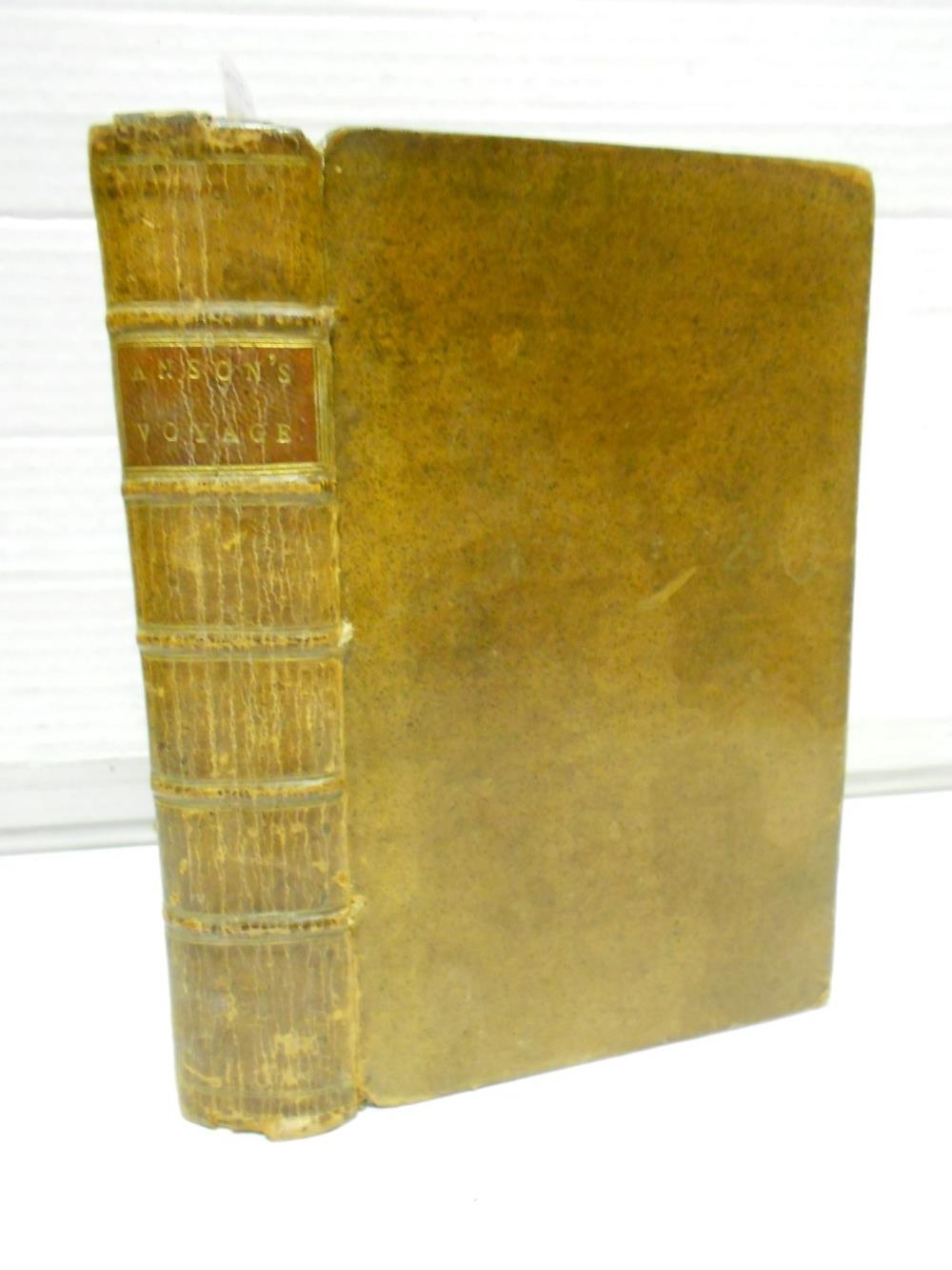 ANSON (George) A Voyage round the World..., edited by Richard Walter, third edition, London 1748,