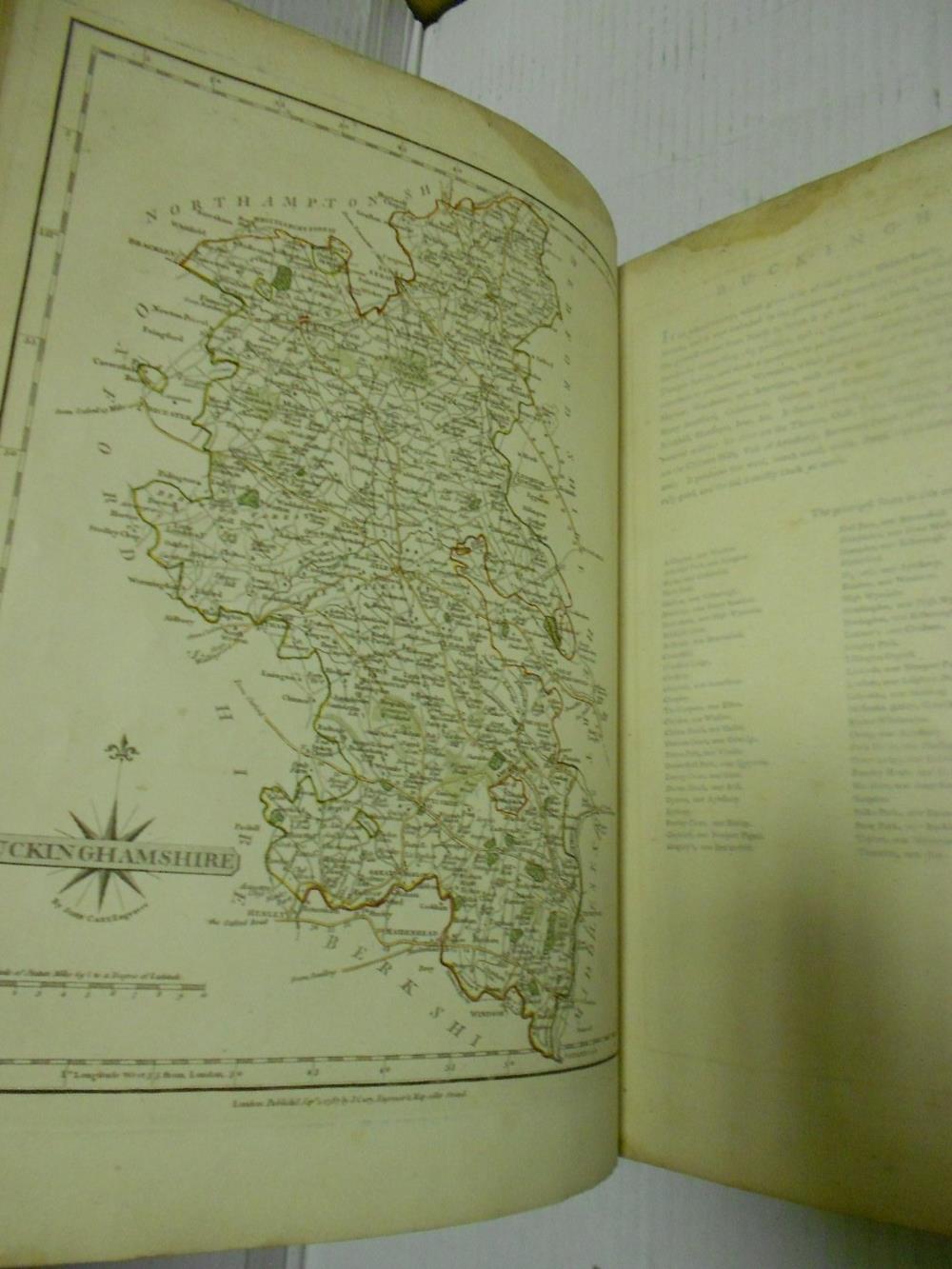 CARY (John) Cary's New and Correct English Atlas, Being a New Set of County Maps..., 1793, 4to, 47 - Image 3 of 5