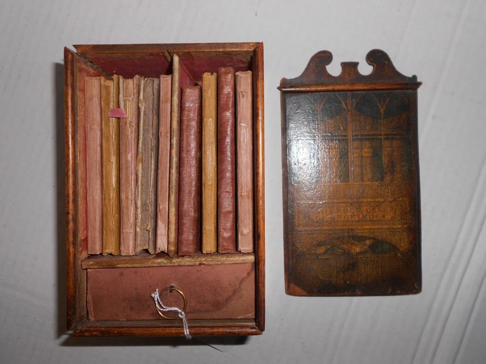 Juvenile. 'The Bookcase of Knowledge', London: for John Wallis, 1800, 16mo, 8 miniature vols (of - Image 2 of 2