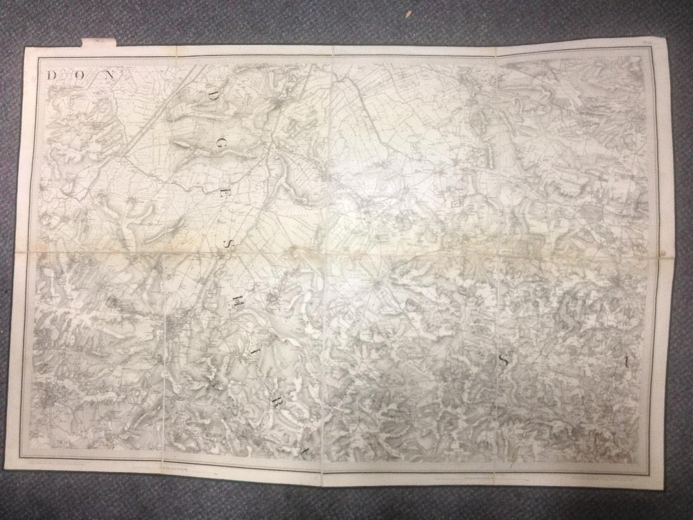 Essex and Suffolk, Large scale (1inch to a mile) Ordnance Survey folding map in five numbered sheets - Image 3 of 3