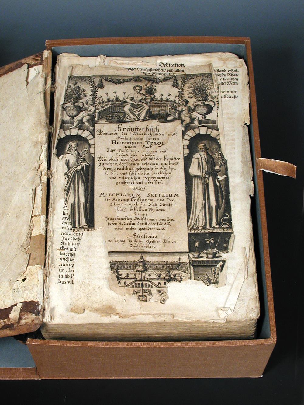BOCK (Hieronymus) Krautterbuch..., Mit vleiß übersehen, und mit der kräutter zunamen... gemehret und - Image 2 of 5