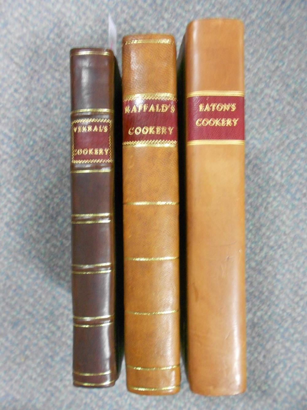 Cookery. EATON (Mary) The Cook and Housekeeper's Dictionary, Bungay 1822, 8vo, plates, double