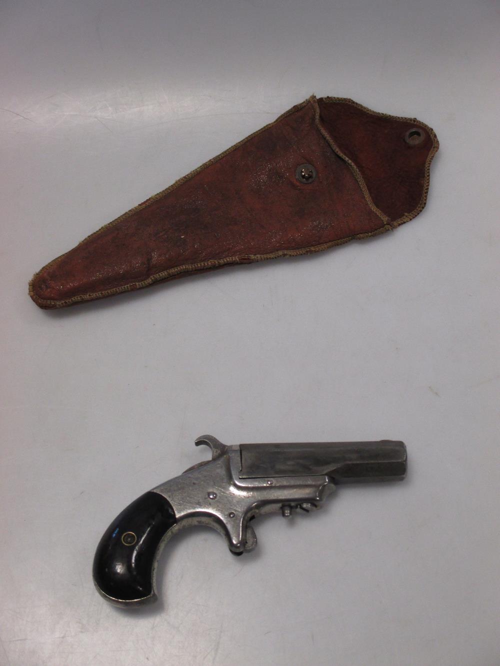 An XL Derringer pistol, rim fire, serial No 526 - Image 3 of 3