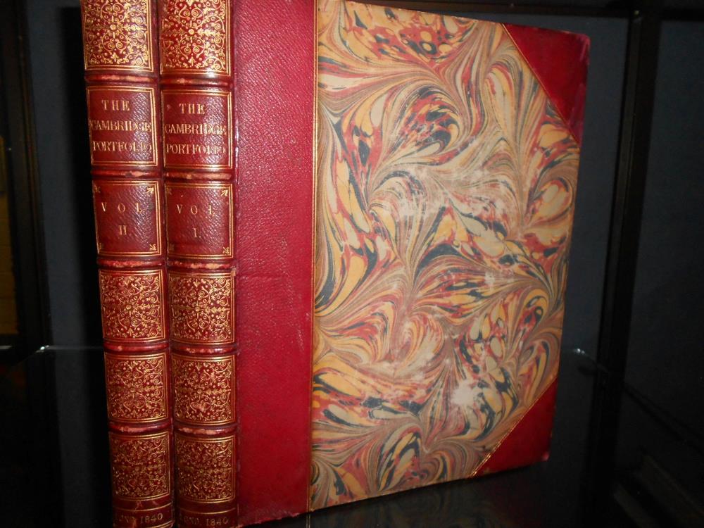 SMITH (Rev J.J) The Cambridge Portfolio, 2 volumes, London: John W Parker 1840, 4to, numerous