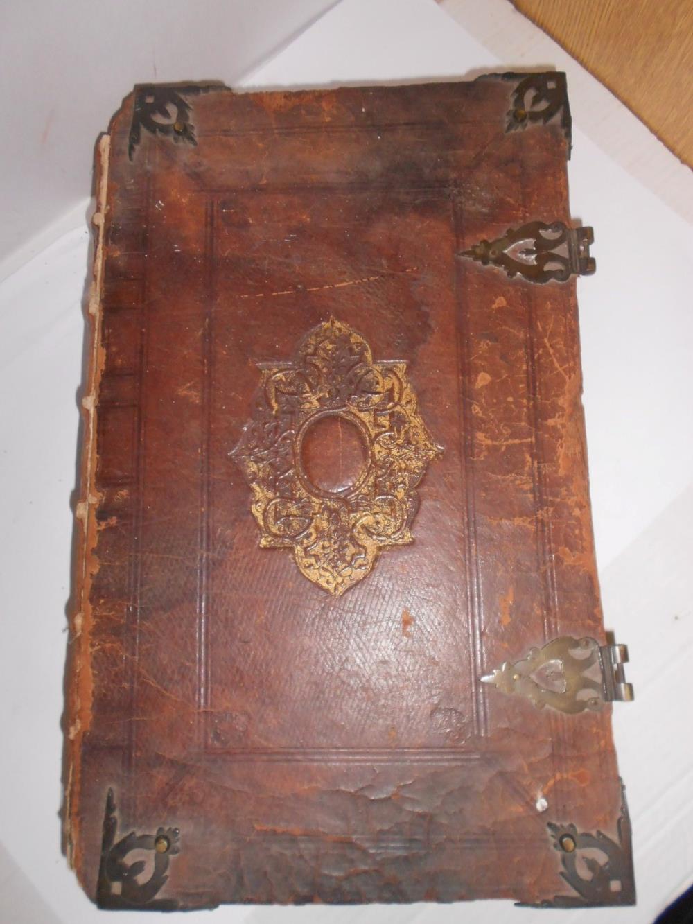 Prayer Book and Bible. Book of Common Prayer, 1728, folio, title damaged, bound with Bible title - Image 7 of 11