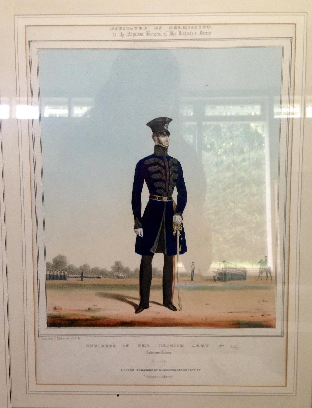 Attributed to Henry Martens, Coldstream Guards, c.1844, watercolour, 13.5 x 10cm; together with a - Image 6 of 6