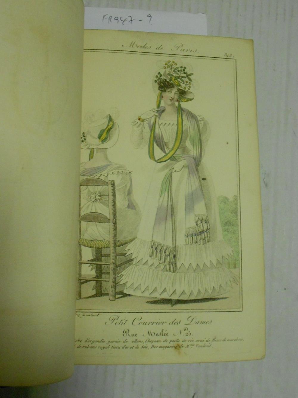 Fashion Plates. TOWNSEND Monthly Selection of Parisian Costumes, 1828-29, two vols in one, 8vo, - Image 3 of 4
