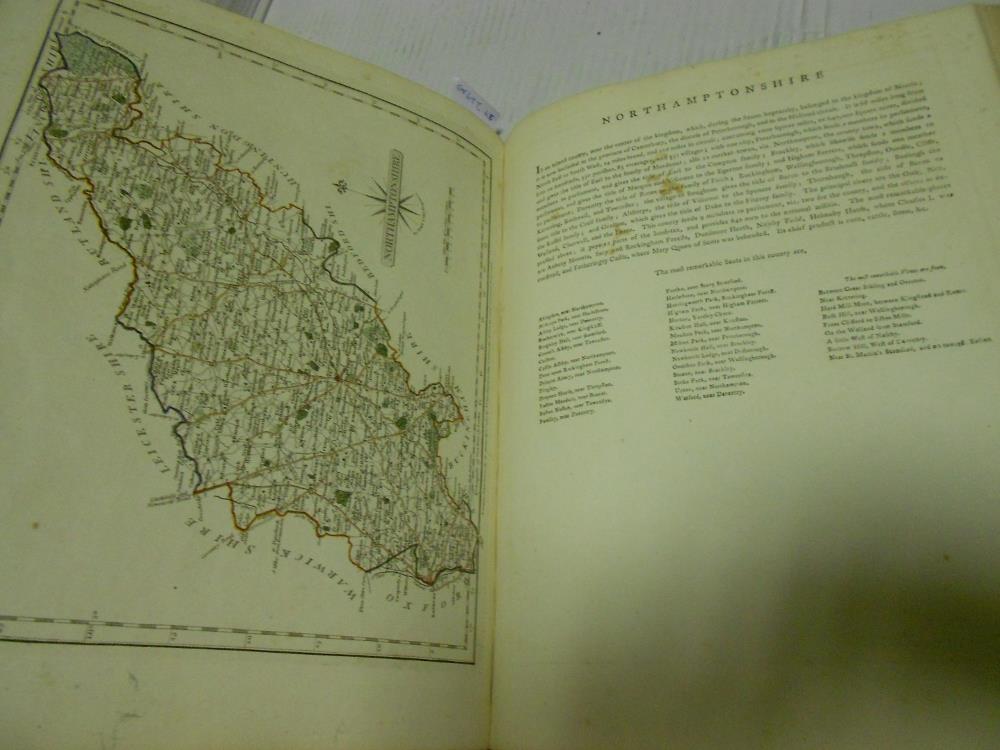 CARY (John) Cary's New and Correct English Atlas, 1787, 4to, engraved title and dedication, 46 - Image 4 of 5
