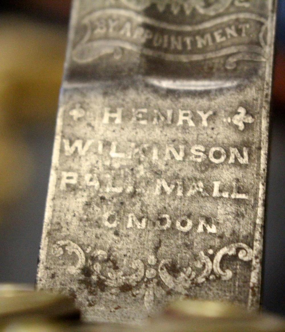 Henry Wilkinson - 2nd Lifeguards Officer's sword, the etched blade with royal and regimental cypher, - Image 7 of 7