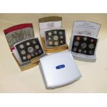 Royal Mint 2000 executive proof collection £5 - 1p, together with 2001 collection, a 2002 proof