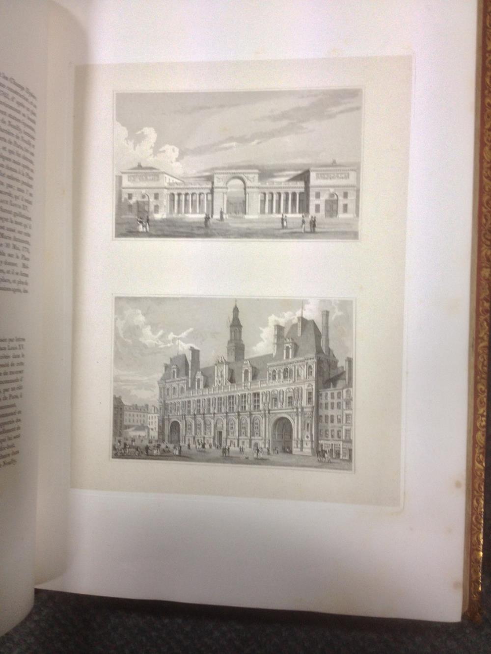 PUGIN & HEATH Paris and its Environs, 2 volumes London 1831, 4to, large paper edition, mounted India - Image 3 of 6