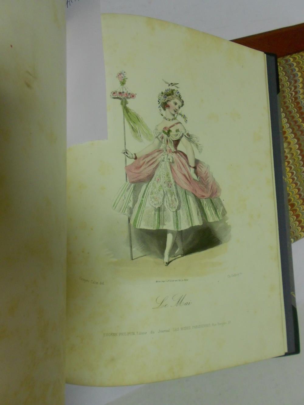 Costume plates. GREVIN (A) Costumes de Fantasie pour un Bal Travesti, Paris c.1880, 24 hand coloured - Image 5 of 8