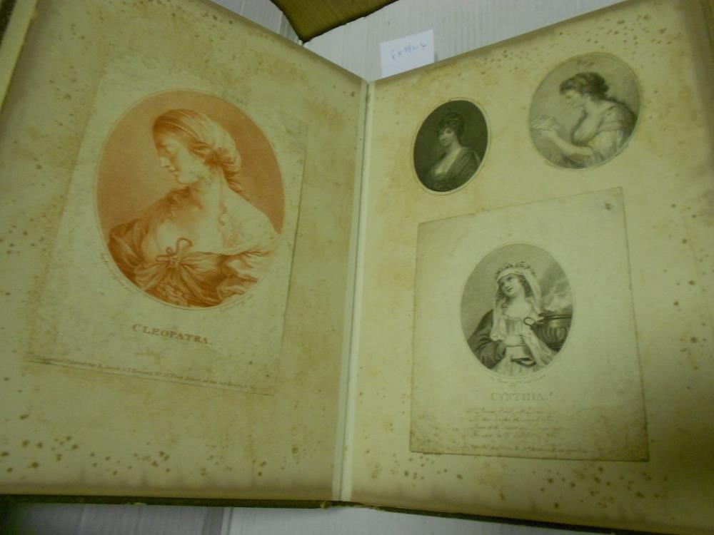 An album of prints and engravings, mainly late 18th and early 19th century figural subjects, - Image 4 of 6