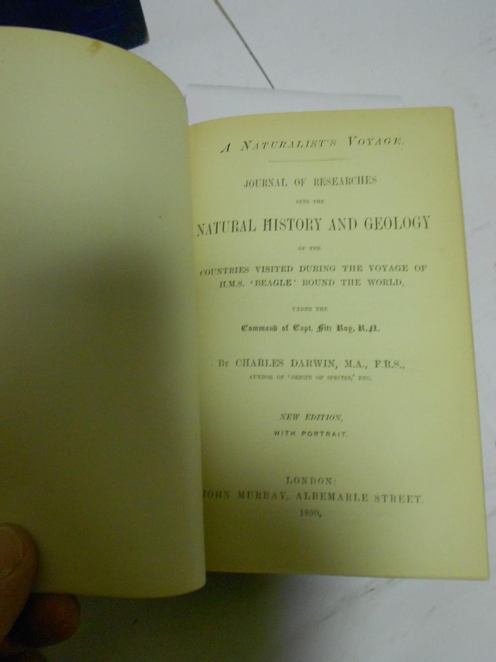 DARWIN (Charles) A Naturalist's Voyage, Journal of Researches into the natural history and - Image 2 of 3