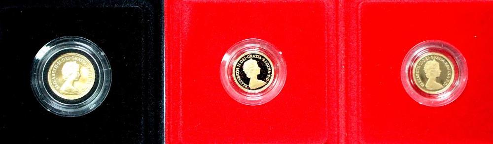 A Gold Sovereign 1979, and two gold half-sovereigns 1980 (3)