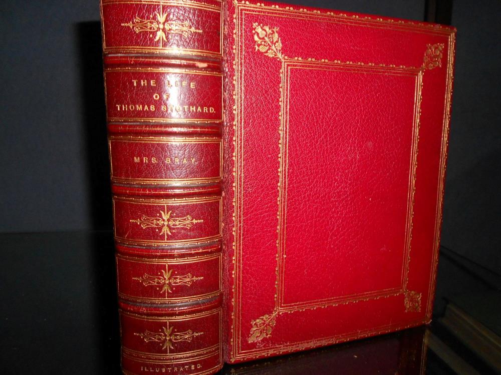 BRAY (Mrs) Life of Thomas Stothard, London: John Murray 1851, thick 8vo, extra illustrated with