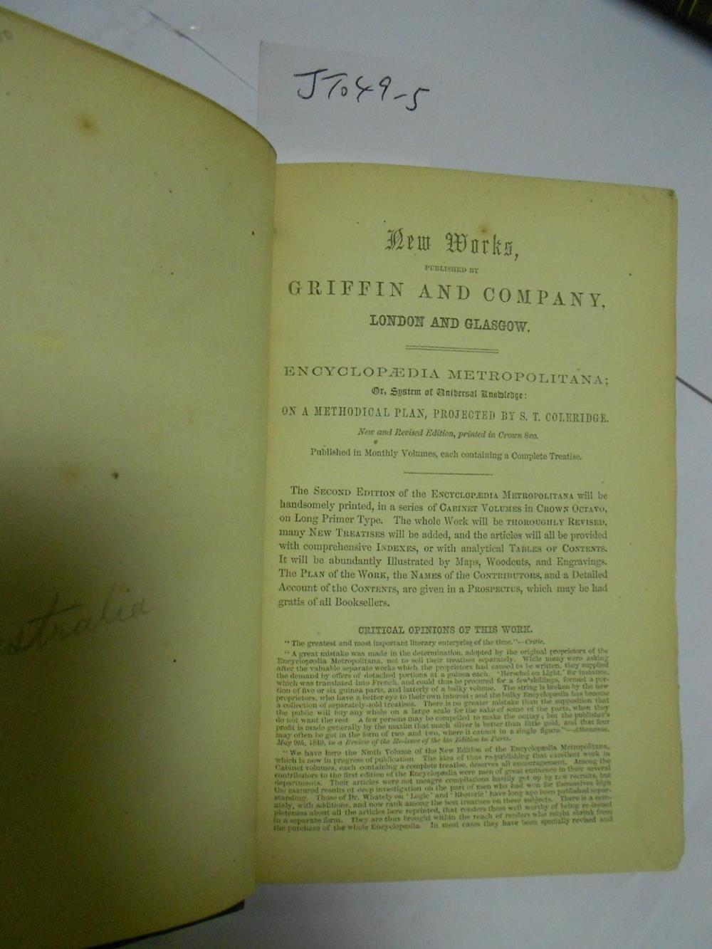 PHILLIPS (John A) Gold-Mining and Assaying: a Scientific Guide for Australian Emigrants, second - Image 2 of 4