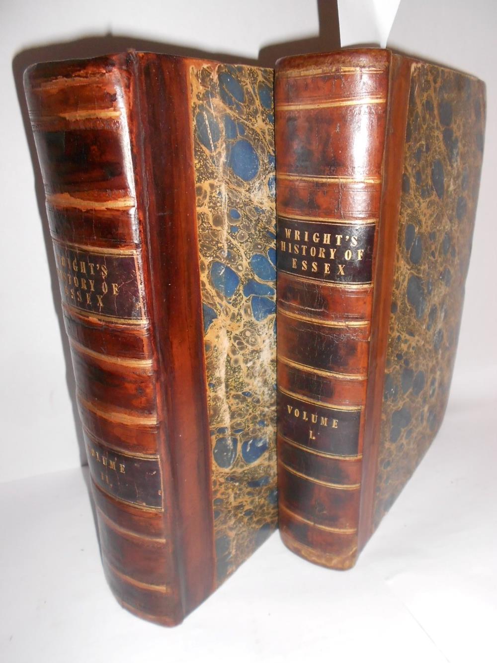 WITHDRAWN  MORANT (Philip) The History and Antiquities of Essex, 2 vols. Chelmsford 1816, folio, fol