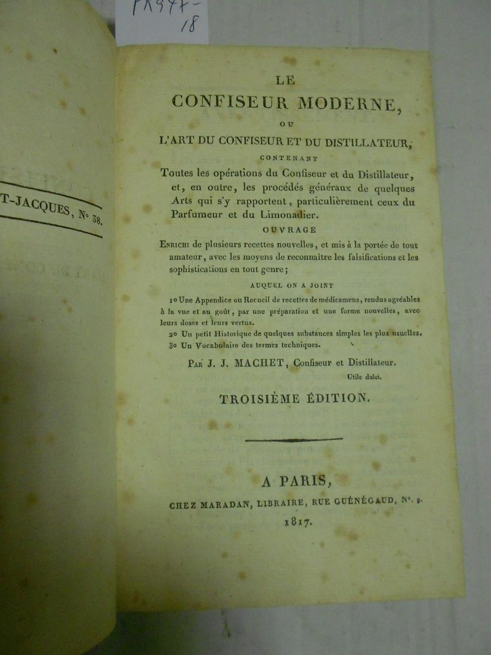 A Collection of... Receipts in Cookery, Physick and Surgery, 6th edition London 1746, 8vo, - Image 2 of 4