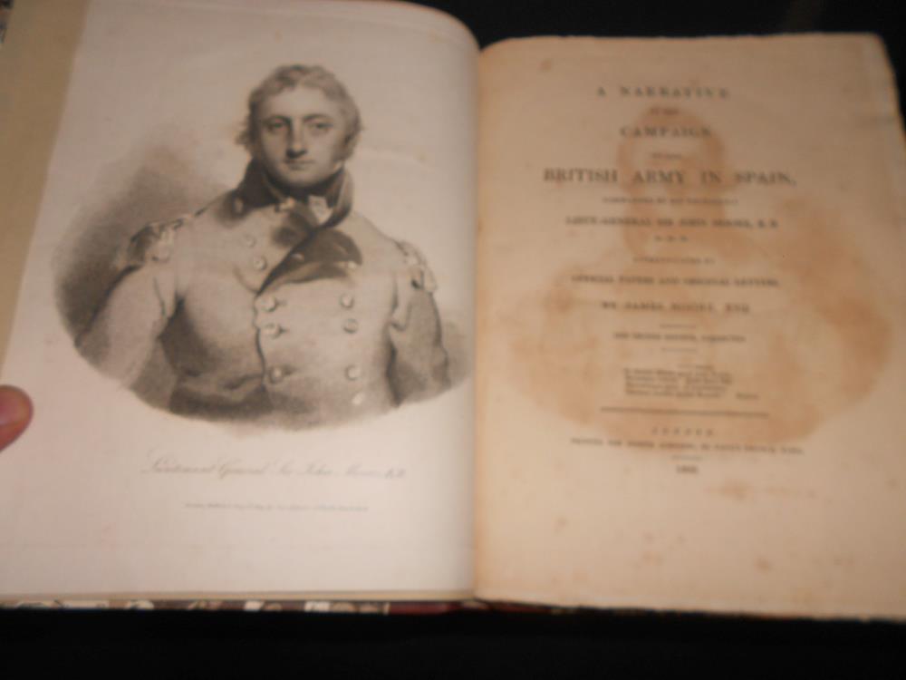 MOORE (James) A Narrative of the Campaign of the British Army in Spain, second edition, London 1809, - Image 2 of 2