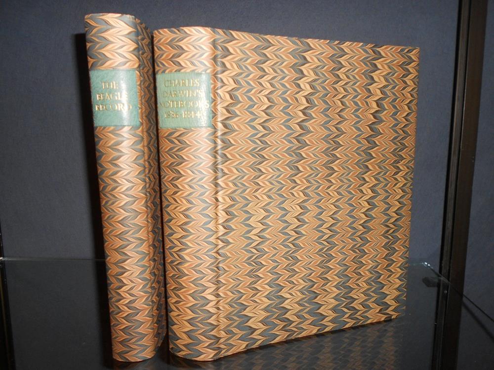 Fine modern bindings by Desmond Shaw, duplicates for presentation to HRH Prince Philip. Cambridge