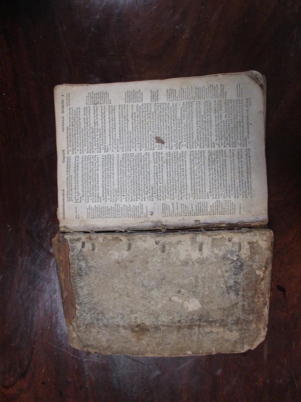 Three 17th century Bibles. London 1619, Bonham Norton and John Bill, NT title present, lacks general - Image 5 of 6