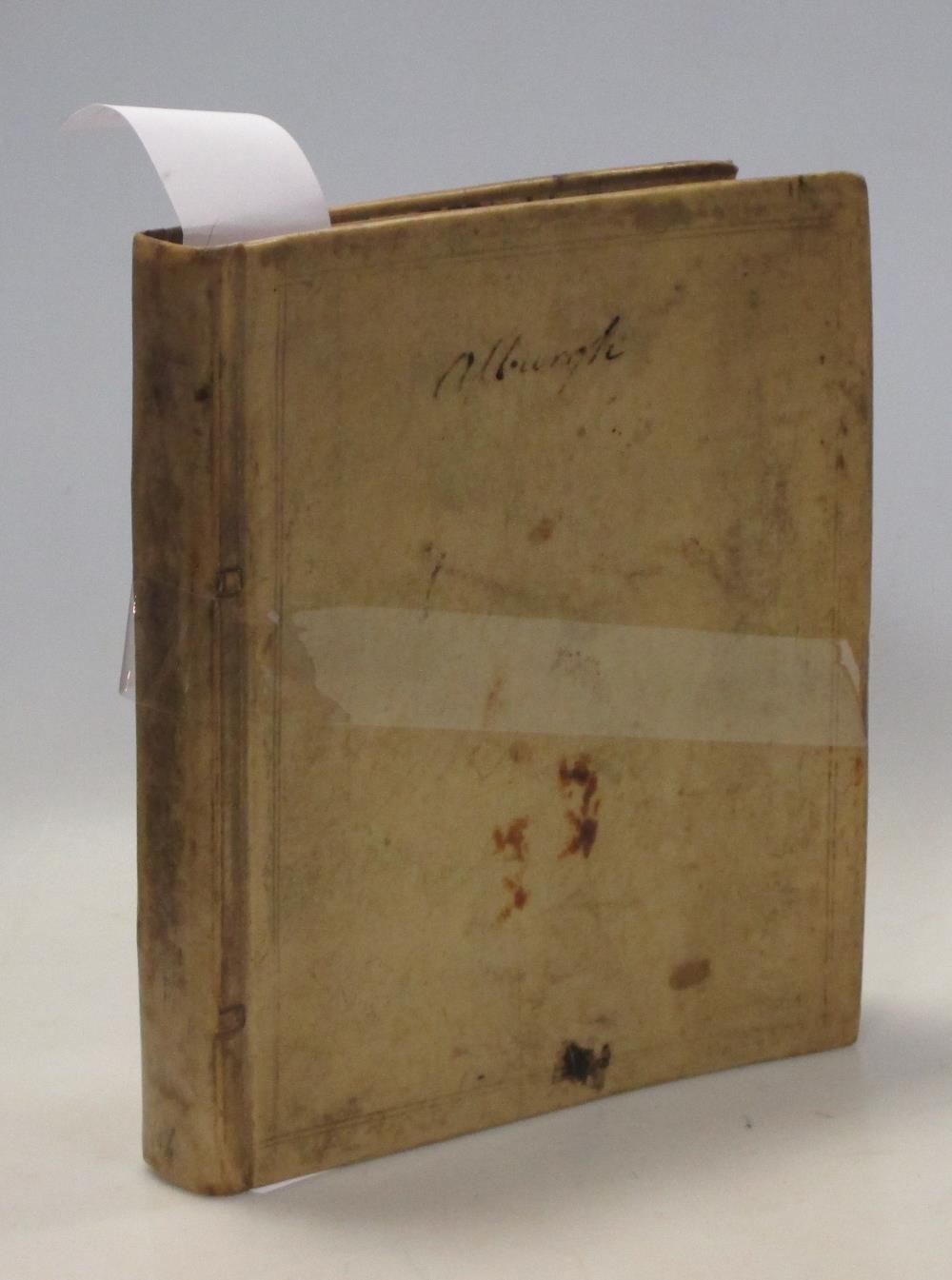 Alburgh, South Norfolk. A manuscript accounts book circa 1793-1837, 8vo, including records of poor