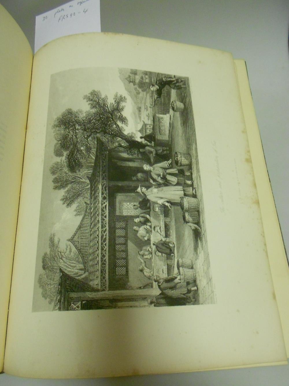 WRIGHT (Rev. G. N.) and Thomas ALLOM China, in a Series of Views, vol. I only, c.1843, 4to, 32 - Image 3 of 3