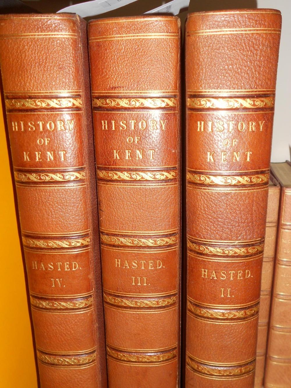 HASTED (Edward) The History and Topographical Survey of the County of Kent, first edition, in 4 - Image 4 of 5