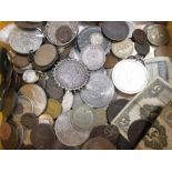 Various 19th century Great Britain Crowns, dollars together with a quantity of other Great Britain